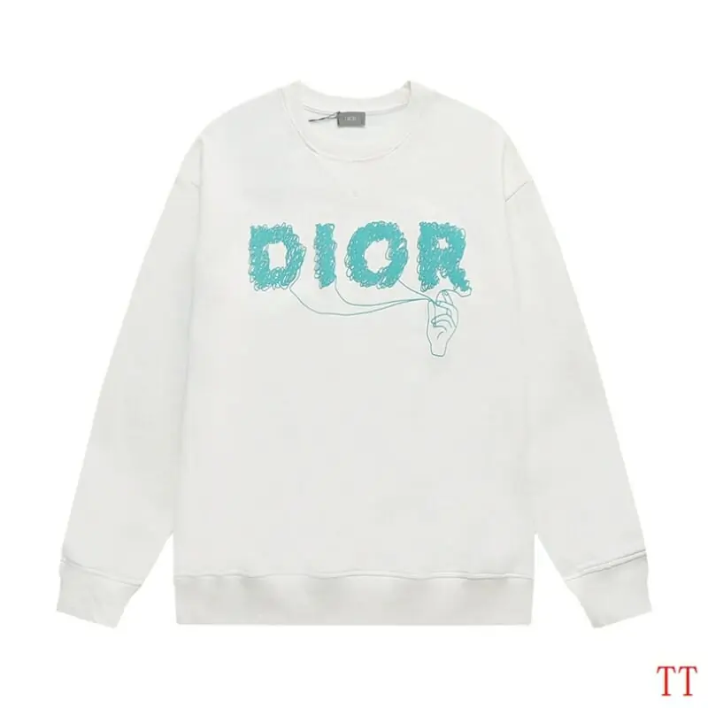 christian dior sweatshirt manches longues pour unisexe s_1247503